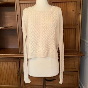 Alice + Olivia Crewneck 100% Wool Sweater, Size XS
